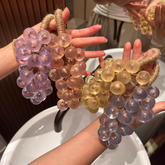 Transparent grape soap, bathroom decoration, personalized souvenirs, handmade soap