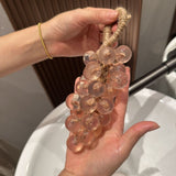 Transparent grape soap, bathroom decoration, personalized souvenirs, handmade soap