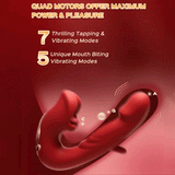 ❄️Christmas Sale 70%OFF💋2025 UpgradedLuvora™4-in-1Flapping& Licking Vibrator